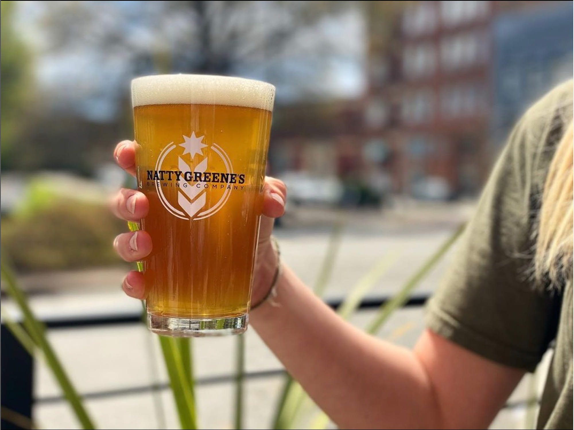 Natty Greenes Pint Logo